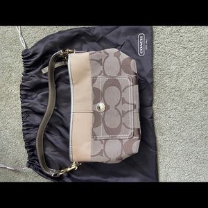 Gold Coach purse
